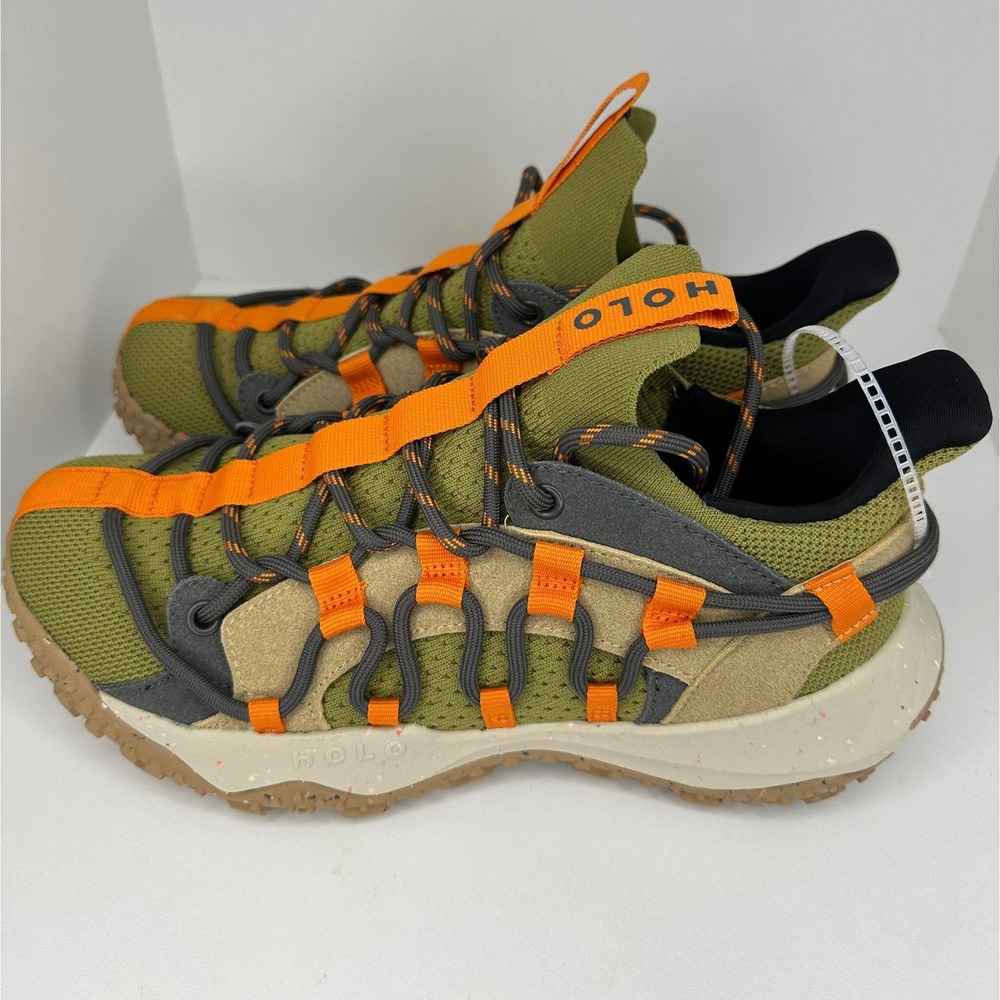 Holo Mens Hiking Sneakers 9.5 Green New Trail Gorpcore Utility Outdoor Trekking - Picture 5 of 10
